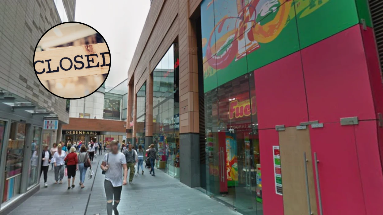 Liverpool ONE store closes as notice spotted on doors