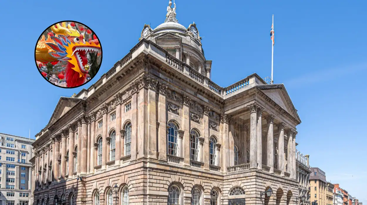Magical Chinese New Year Makeover for Liverpool as Lanterns Adorn City Streets