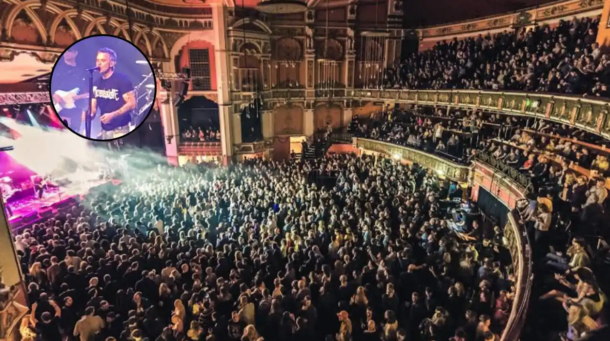 Robbie Williams Pays Tribute to Liverpool at Sell-Out Olympia Show
