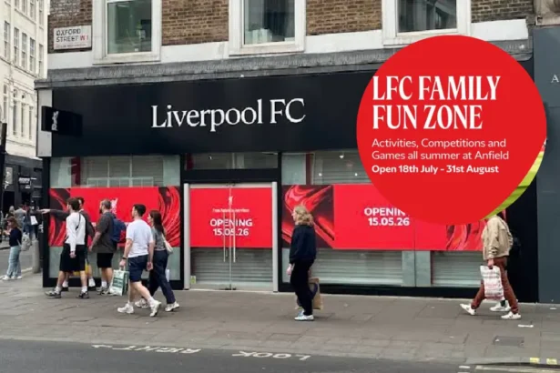 Anfield launches family Fan Zone with tours and live entertainment
