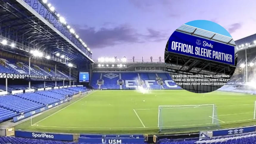 Everton Announces Official Sleeve Agreement with Stake 2026 1 Everton Announces Official Sleeve Agreement