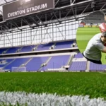 Everton Star Stops by Saints as Excitement Builds for Magic Game