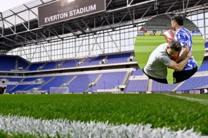 Everton Star Stops by Saints as Excitement Builds for Magic Game