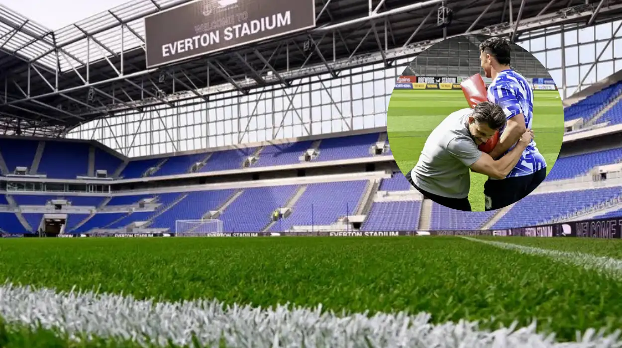 Everton Star Stops by Saints as Excitement Builds for Magic Game