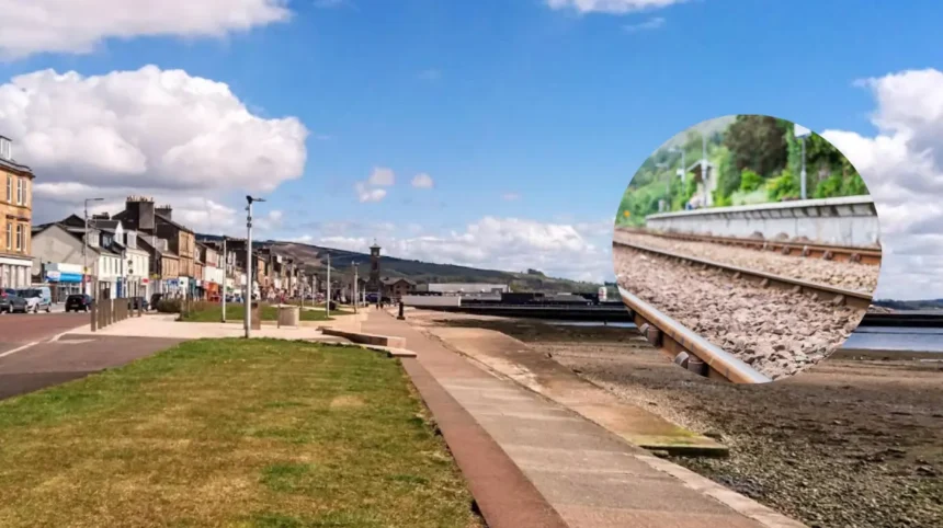 Trains cancelled after Helensburgh railway line fire near Craigendoran