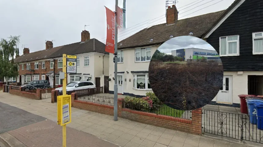 Huyton school fire MFRS warning after grass blaze spreads fast