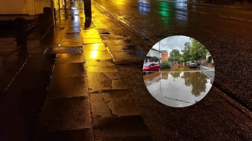 Liverpool Water Main Flooding Forces Home Evacuations