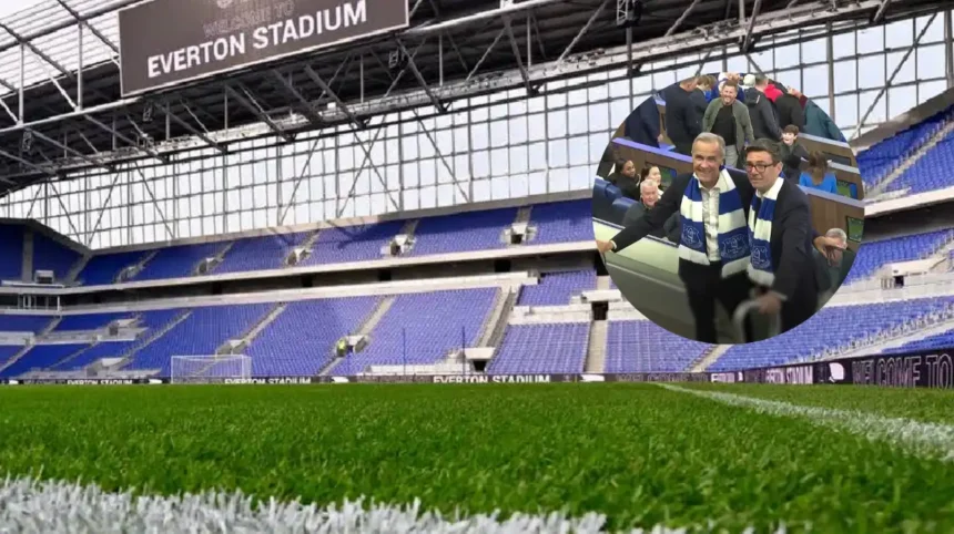 Andy Burnham and Mark Carney Meet at Everton 2026
