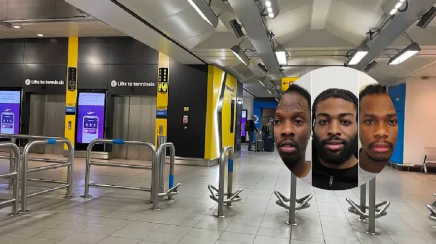 Heathrow CS spray gang jailed after Terminal 3 lockdown