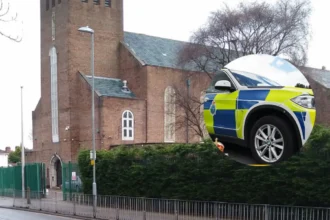 Huyton Church Car Theft Leads to Man Arrest