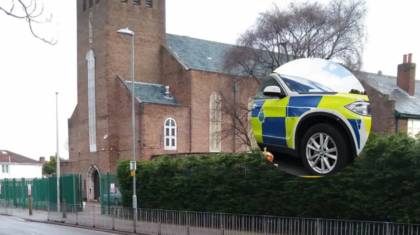 Huyton Church Car Theft Leads to Man Arrest