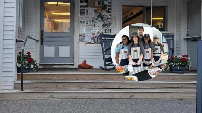 J1 students celebrated at Southport General Store dinner, Sept. 6 2026