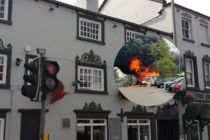 Old Swan Substation Explosion Triggers Fire and Road Closure