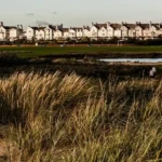 What is the distance between Formby Beach and Crosby Beach