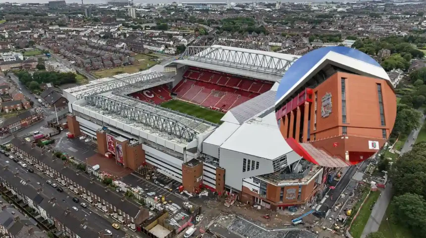 Police Officer Injured During Arrests at Anfield Stadium